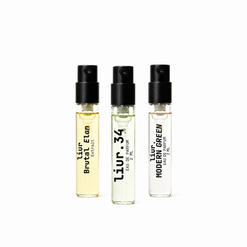 LIUR. Season BEST SELLERS. 3 x 2ml Discovery Set
